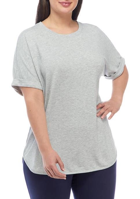 New Directions® Studio Plus Size Round Hem T-Shirt | belk