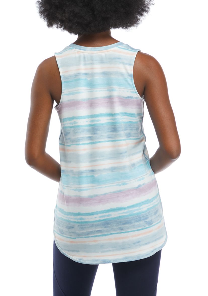 Studio Womens Sleeveless Baby Crew T-Shirt