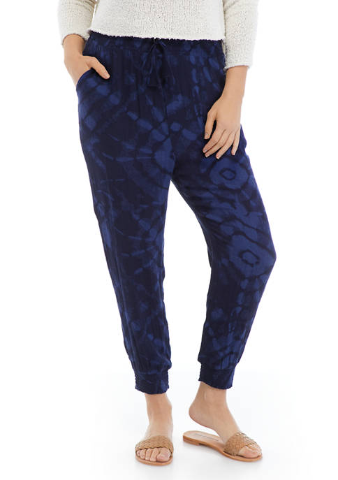 New Directions® Studio Womens Pull On Crinkle Joggers