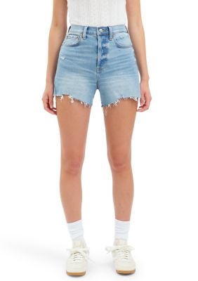 DAZE Women's Bottom Line High Rise Vintage Shorts, 26