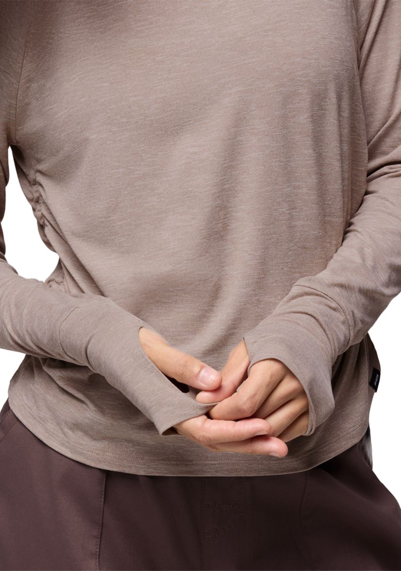 Womens Sol Searcher Long Sleeve Knit Top