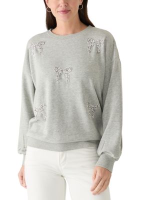 Crown & Ivy Women's Long Sleeve Sweeper Top