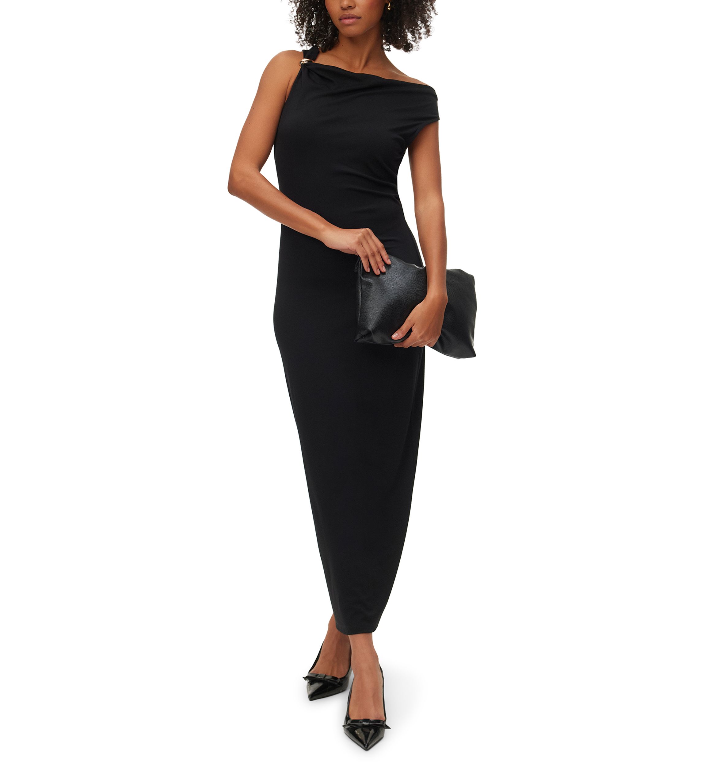 rehearsal dinner dresses for the bride Jane Summers Short White & Wedding Dress With a Stylish Flounce 8 / Black , female , adult Casual Plus Size Club LunaPlus With a flattering designer Color:Old Rose