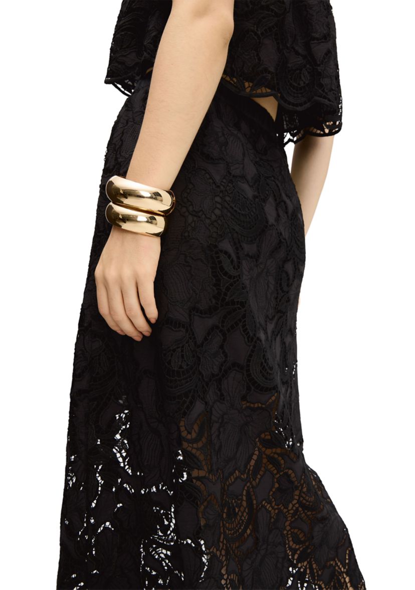 Sam Edelman WOmen's Embroidered Lace Maxi Skirt | Belk