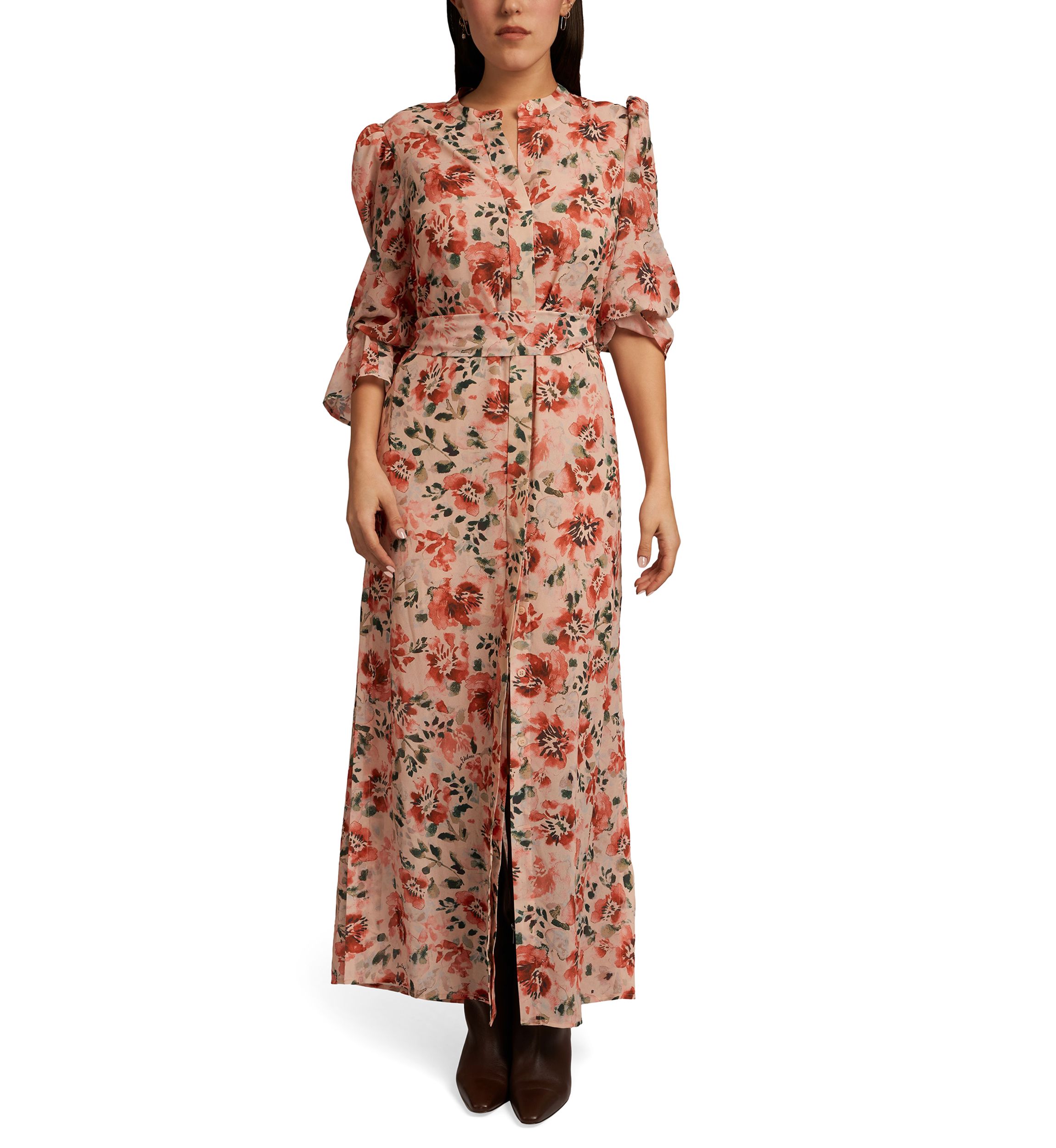 strapless open back dress Lisa Mini Dress ~ Colorful Canvas – Show Me Your Mumu main image 1