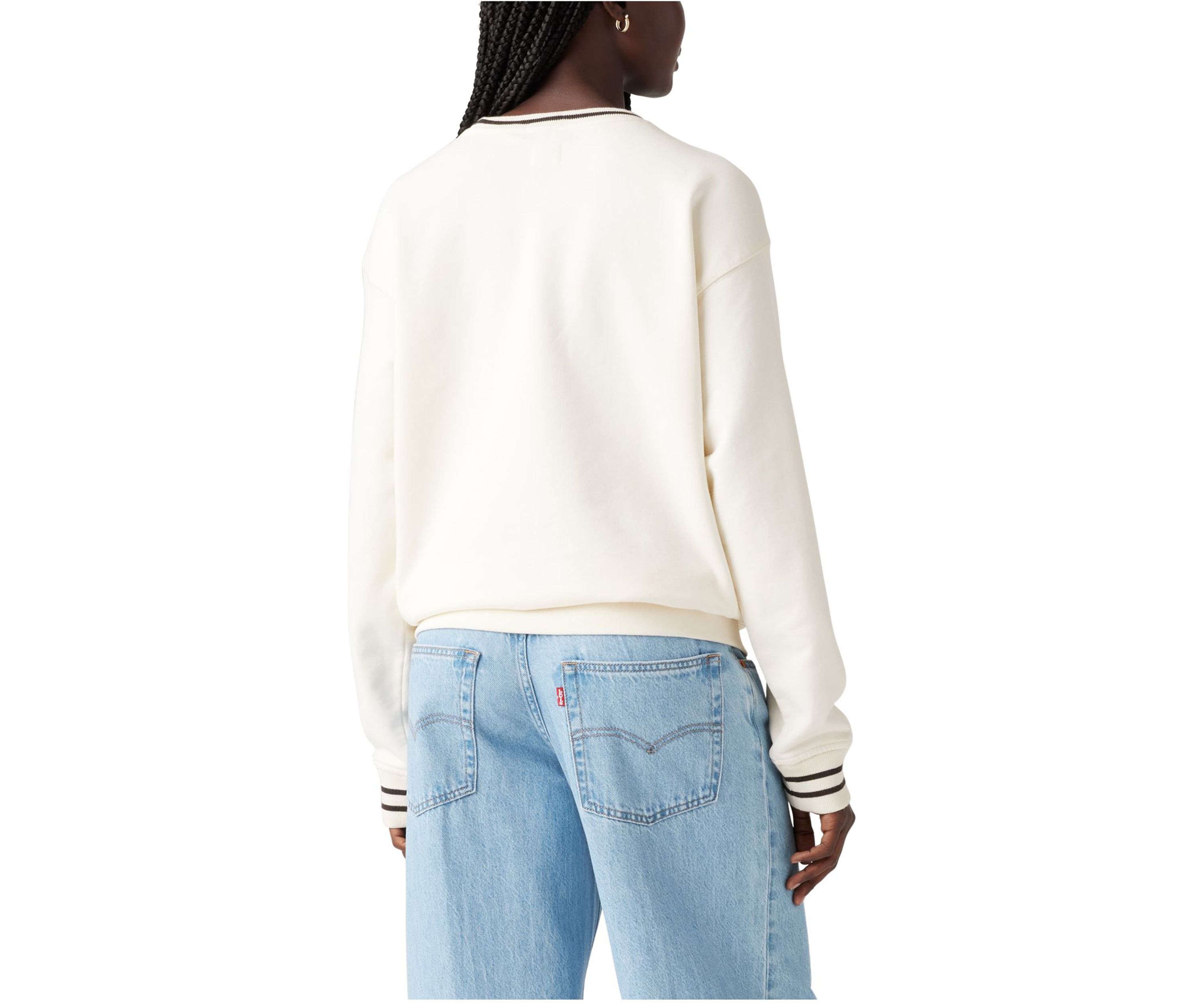 Archival Script Crew Neck Sweatshirt