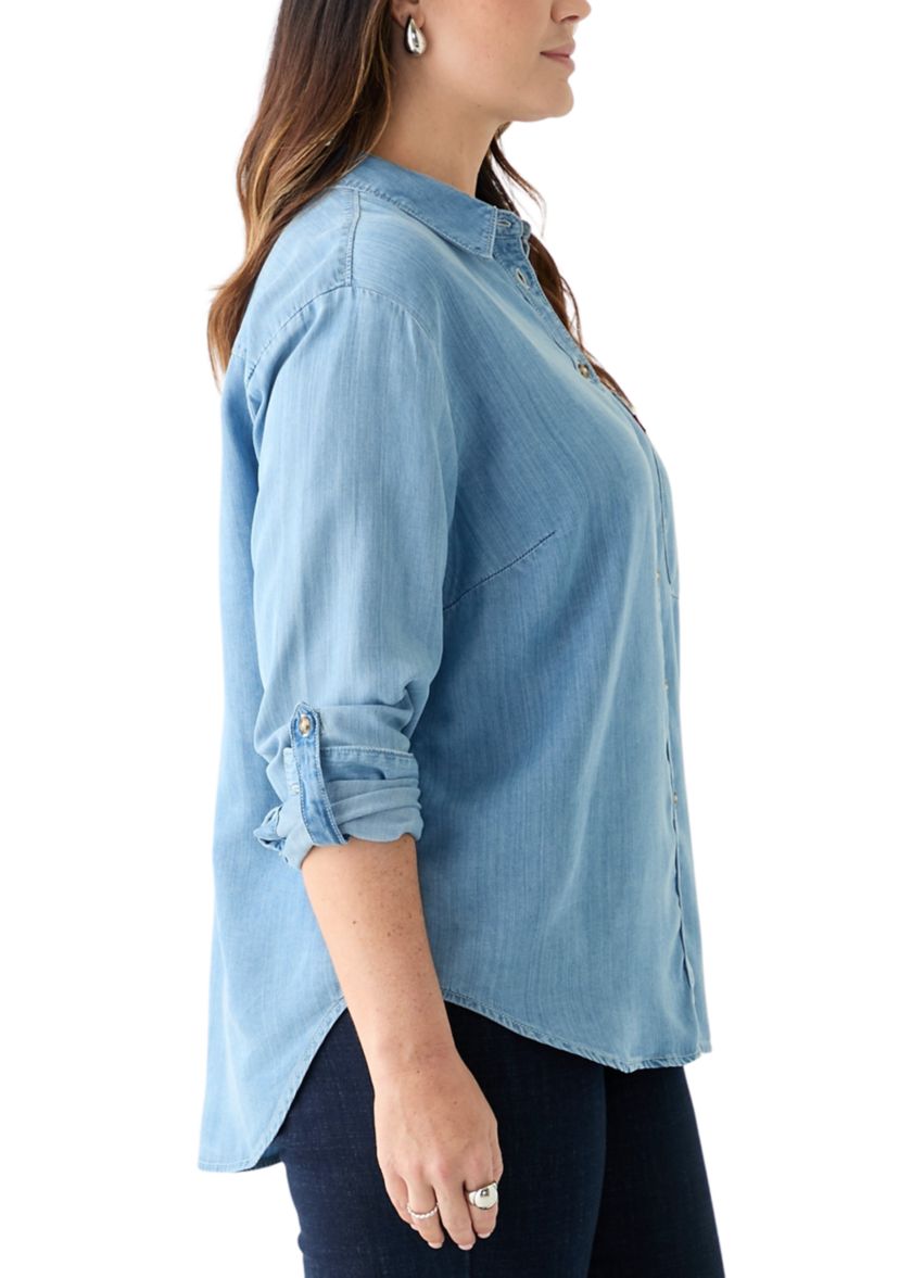 Plus Size Take it Again Shirt 