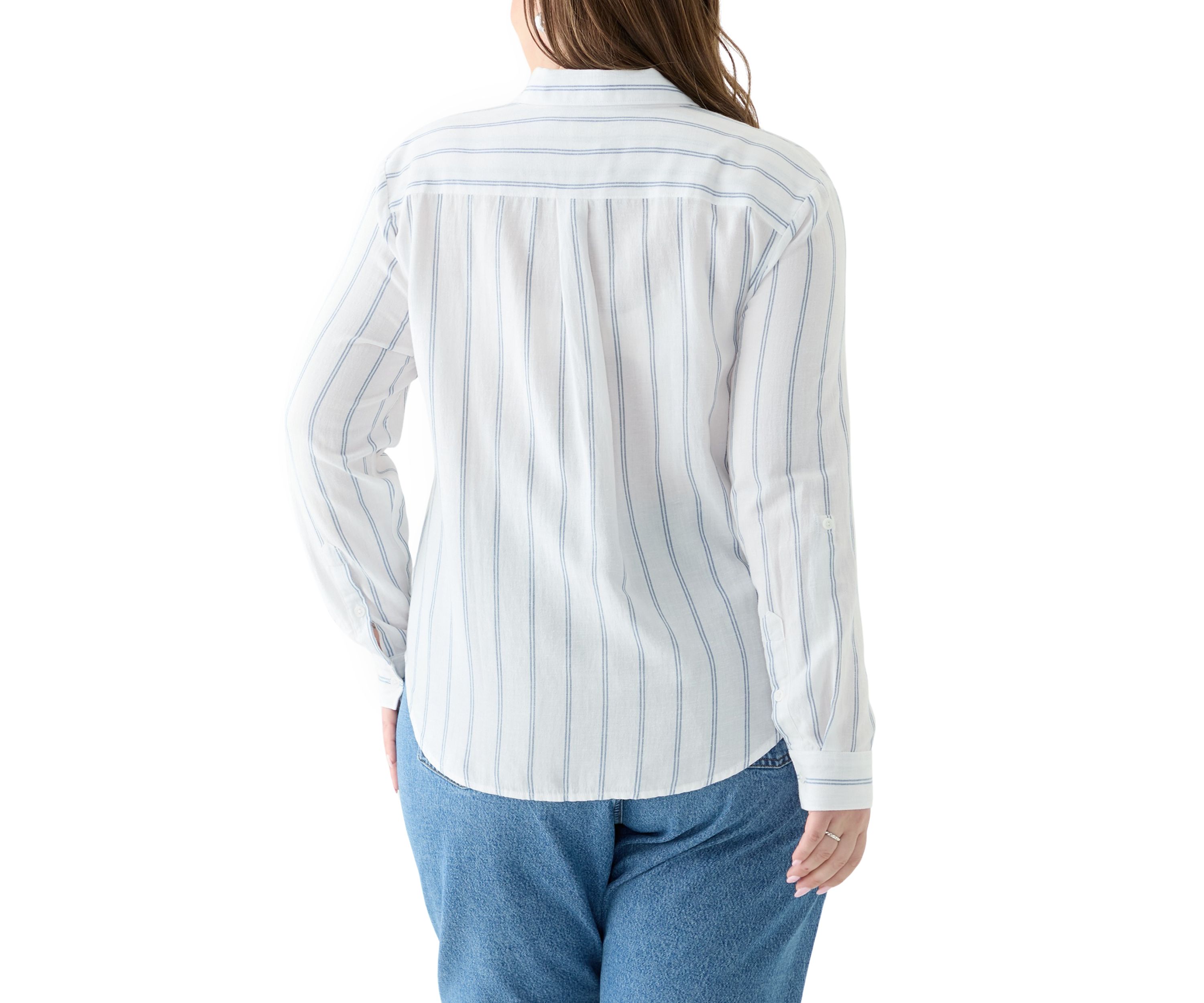 Plus Size Striped Darlene Shirt 