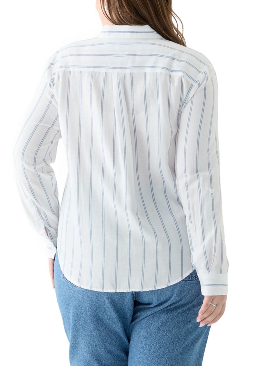 Plus Size Striped Darlene Shirt 