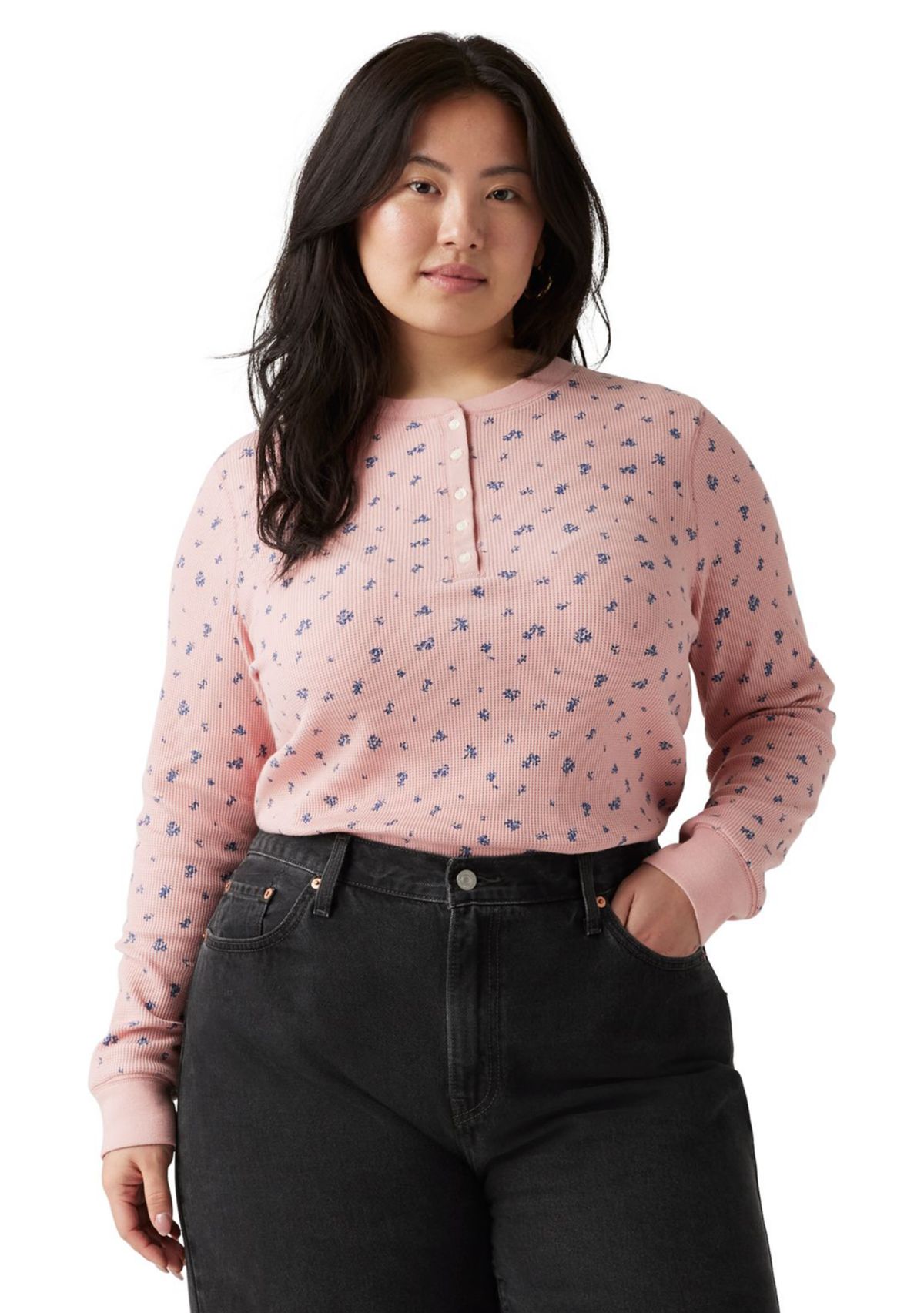 Plus Size Jakob Henley Shirt
