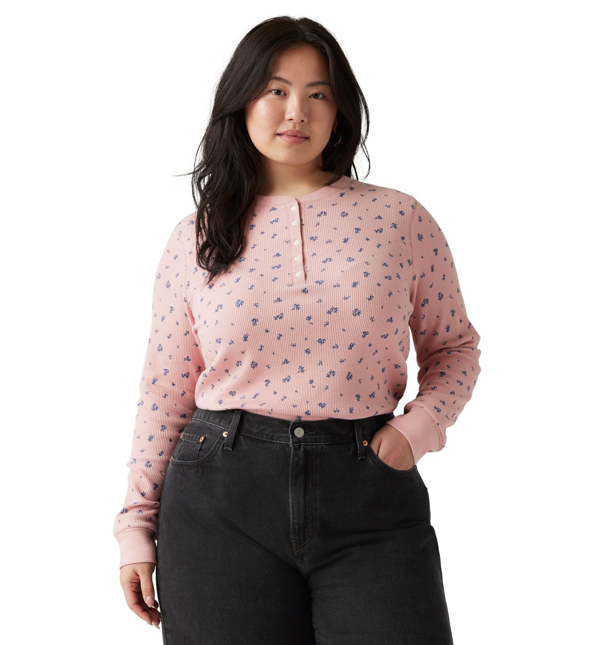 Plus Size Jakob Henley Shirt