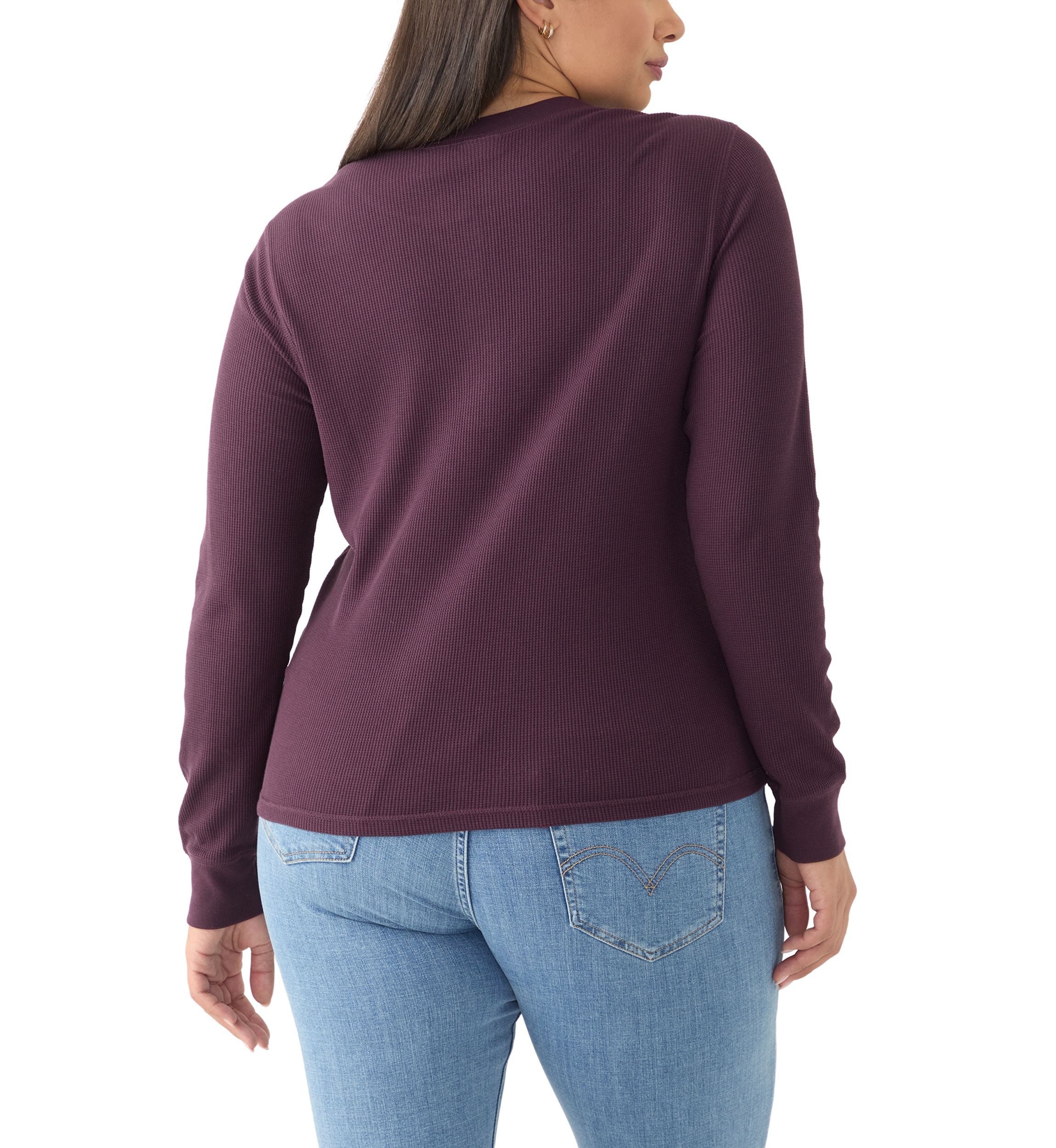Plus Size Henley Shirt 