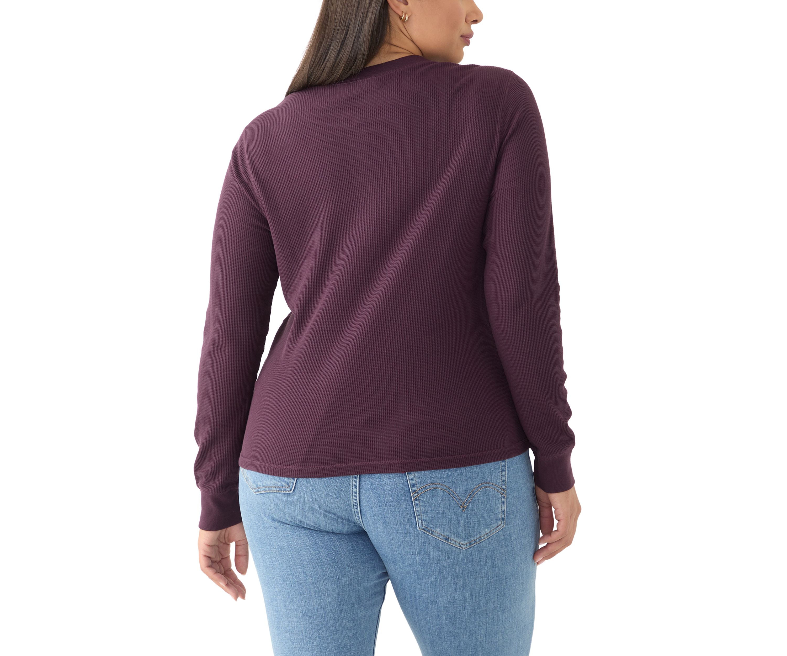Plus Size Henley Shirt 