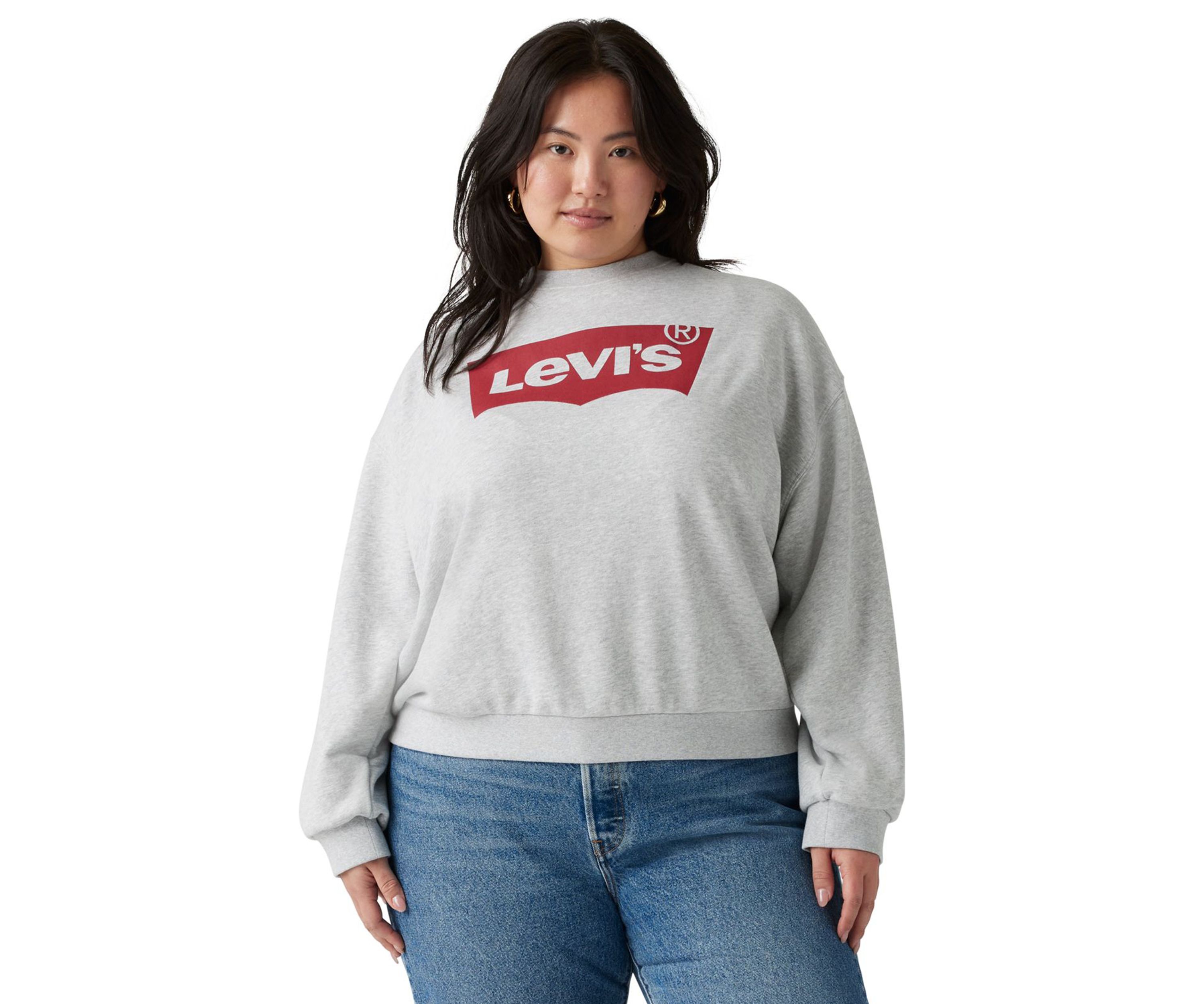 Plus Size Everyday Crew Neck Sweatshirt