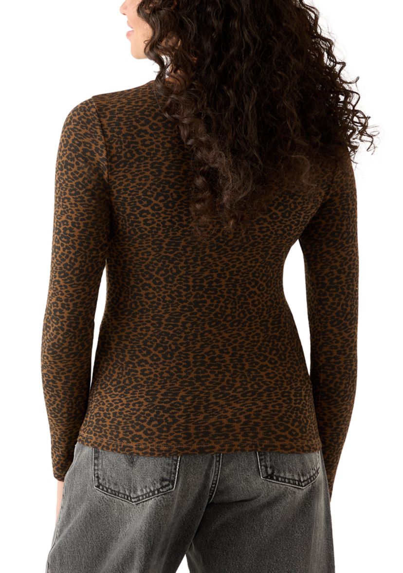 Cheetah Print Hayes Long Sleeve T-Shirt 