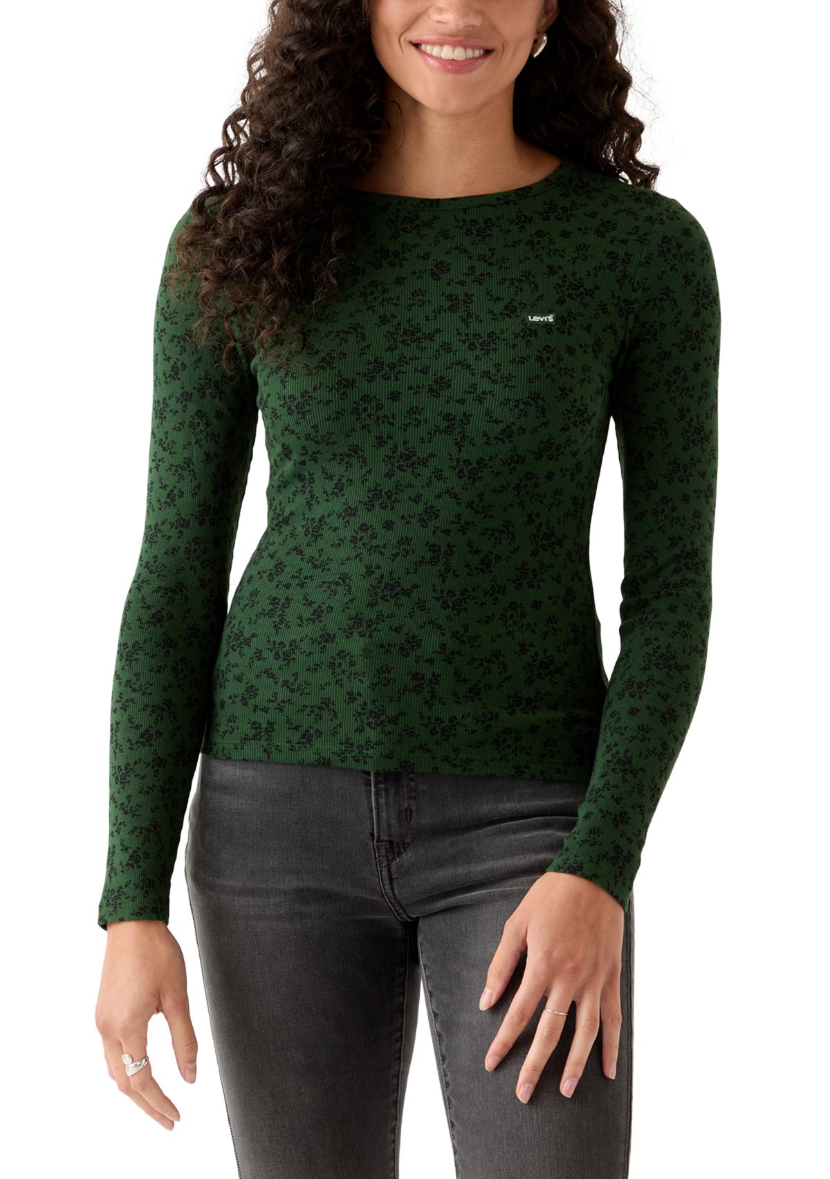 Floral Hayes Long Sleeve T-Shirt 