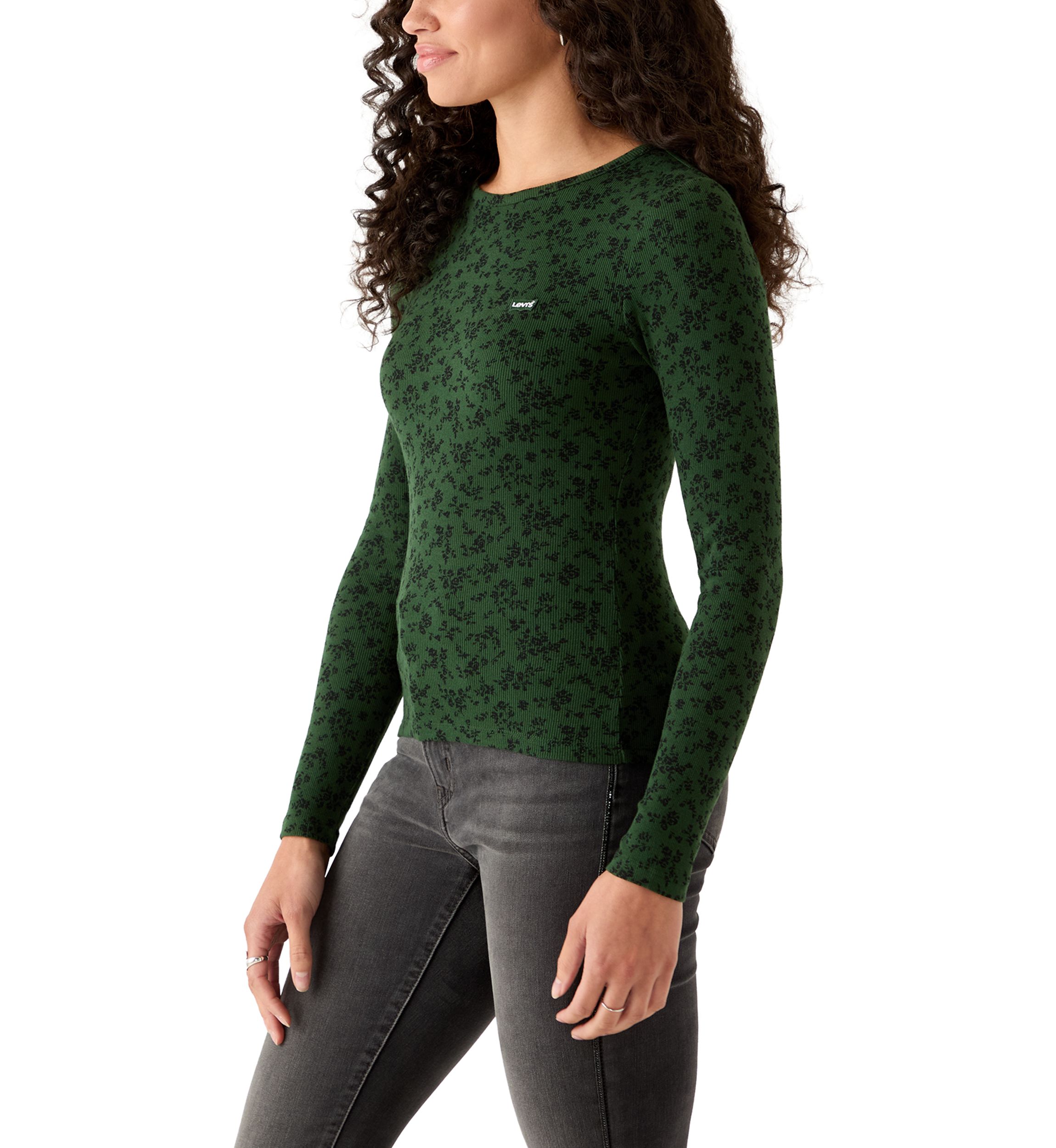 Floral Hayes Long Sleeve T-Shirt 