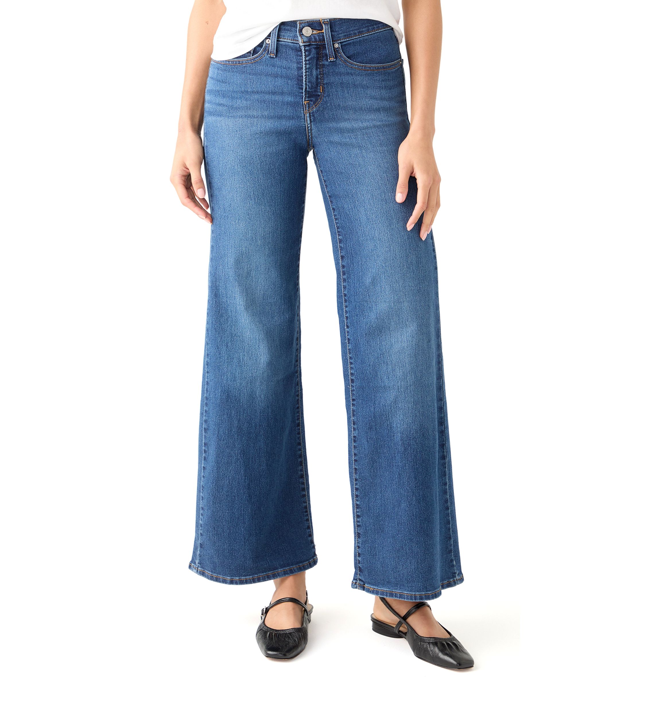 318 Shaping Wide Leg Jeans