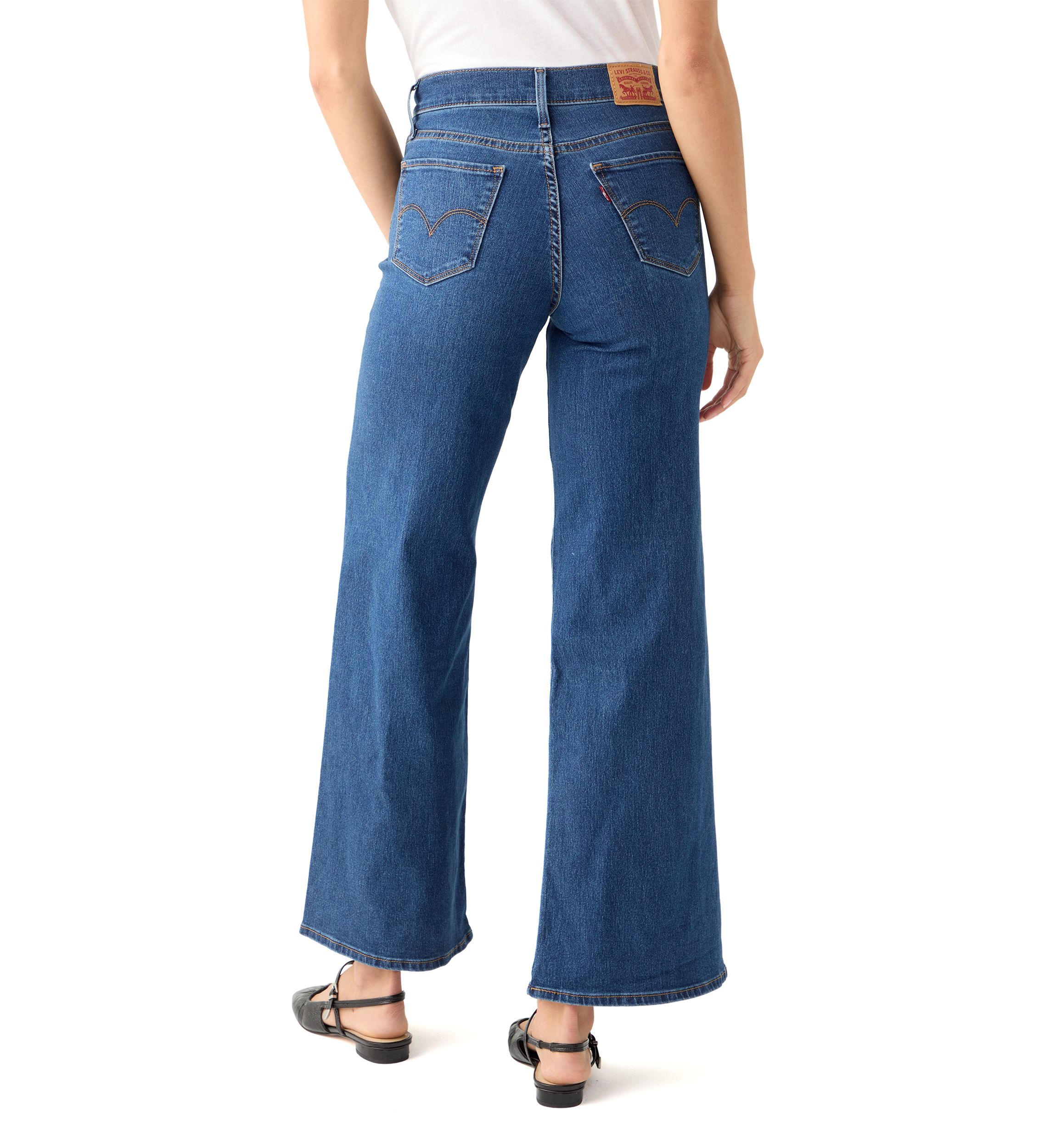318 Shaping Wide Leg Jeans