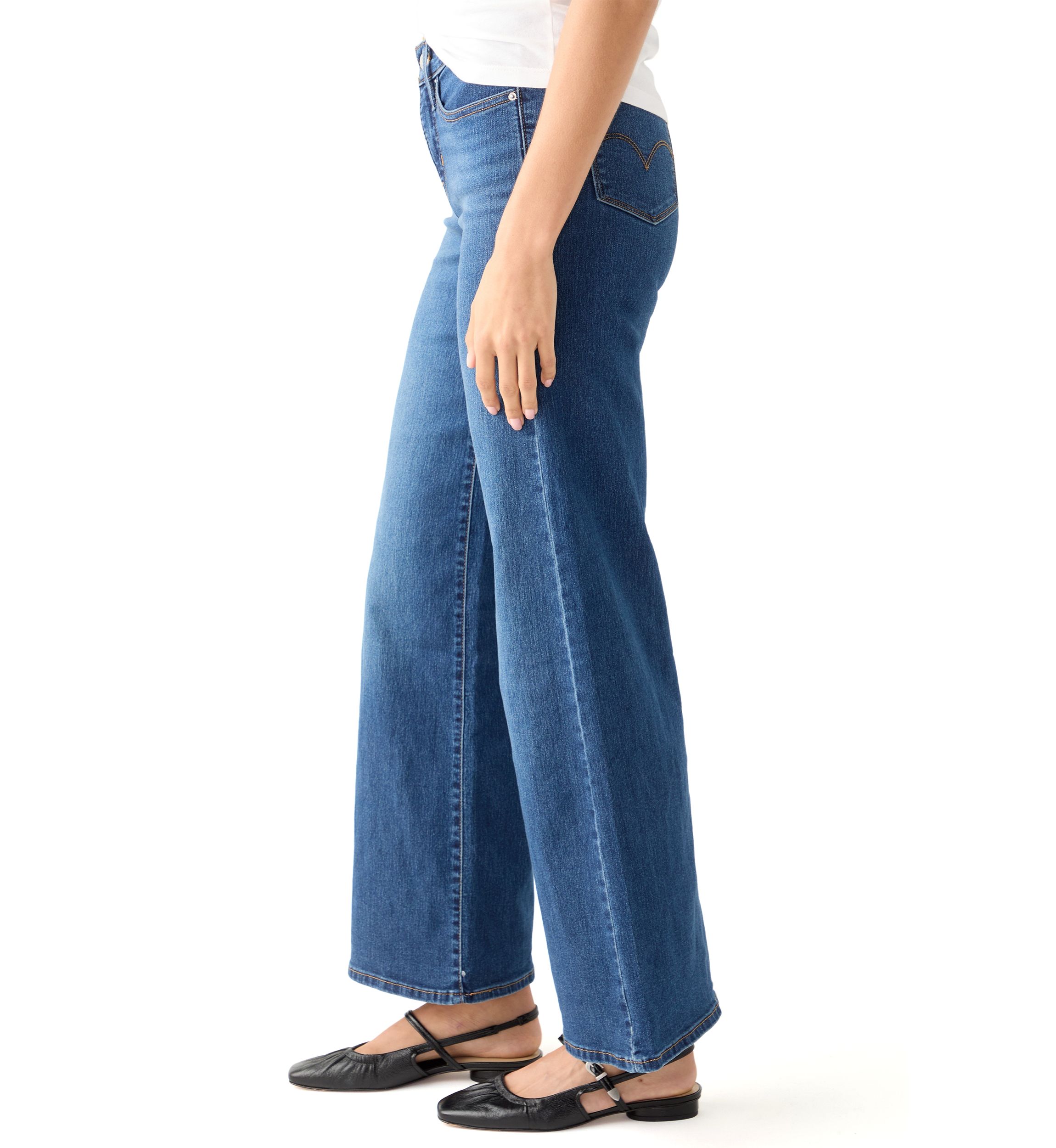 318 Shaping Wide Leg Jeans