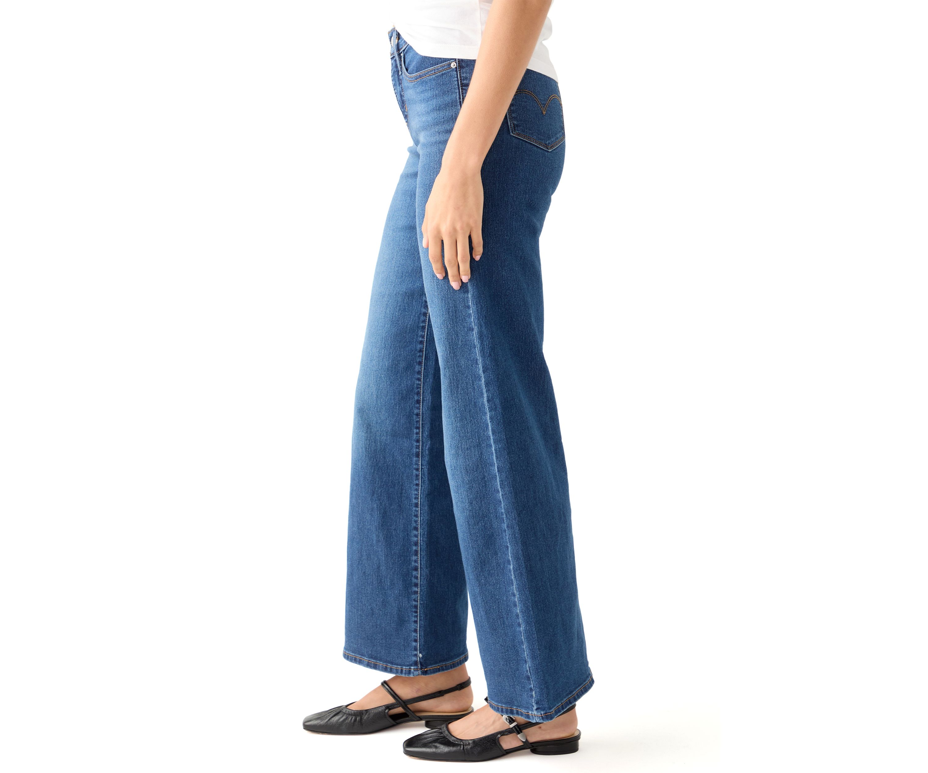 318 Shaping Wide Leg Jeans