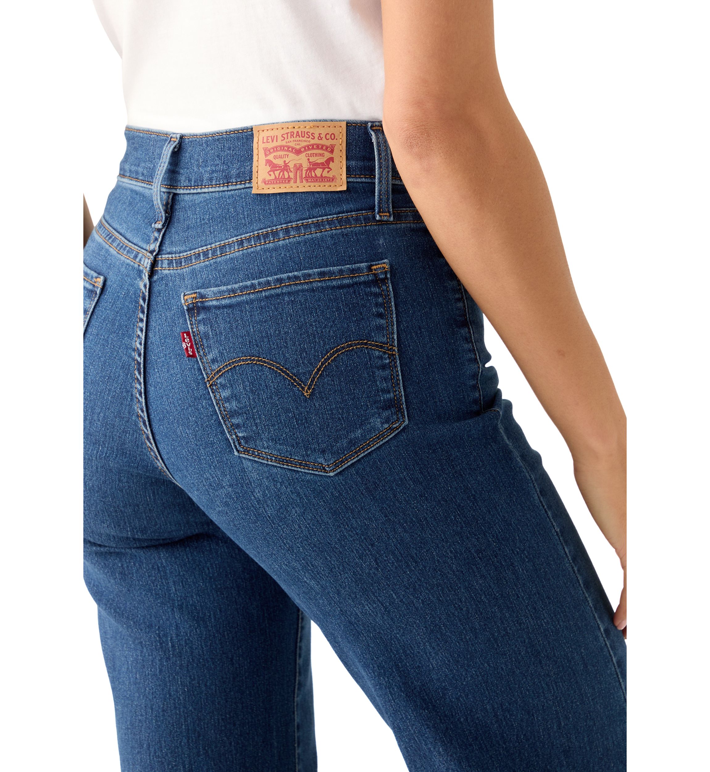 318 Shaping Wide Leg Jeans