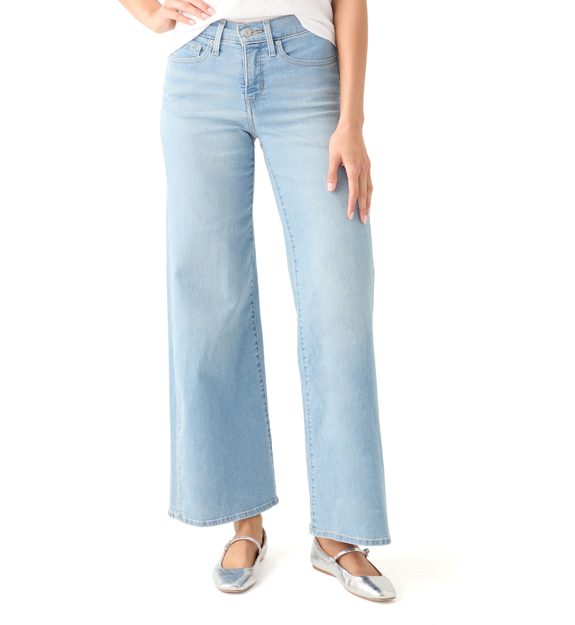 318 Shaping Wide Leg Jeans