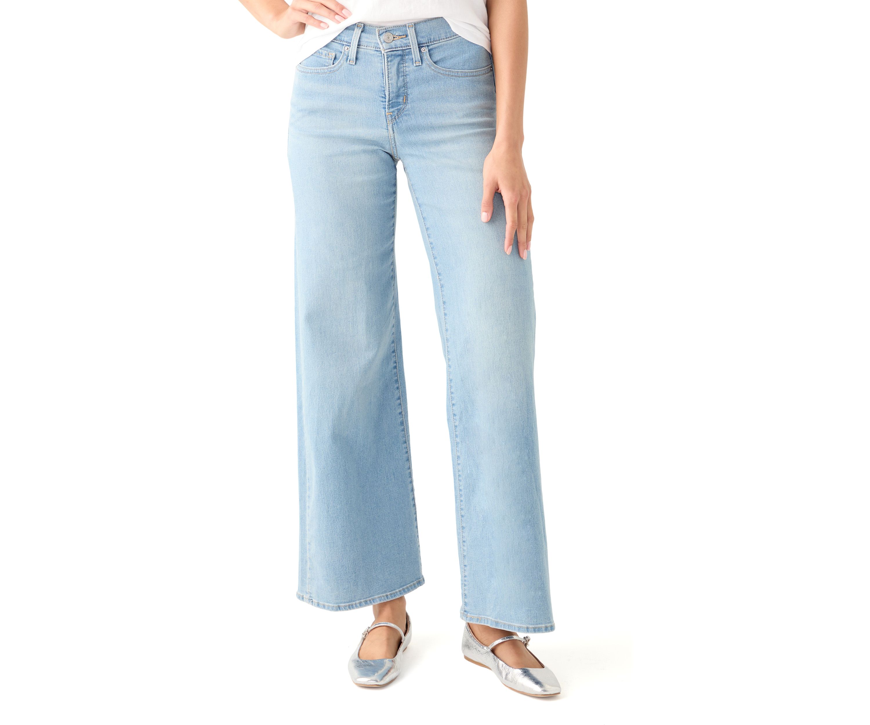 318 Shaping Wide Leg Jeans