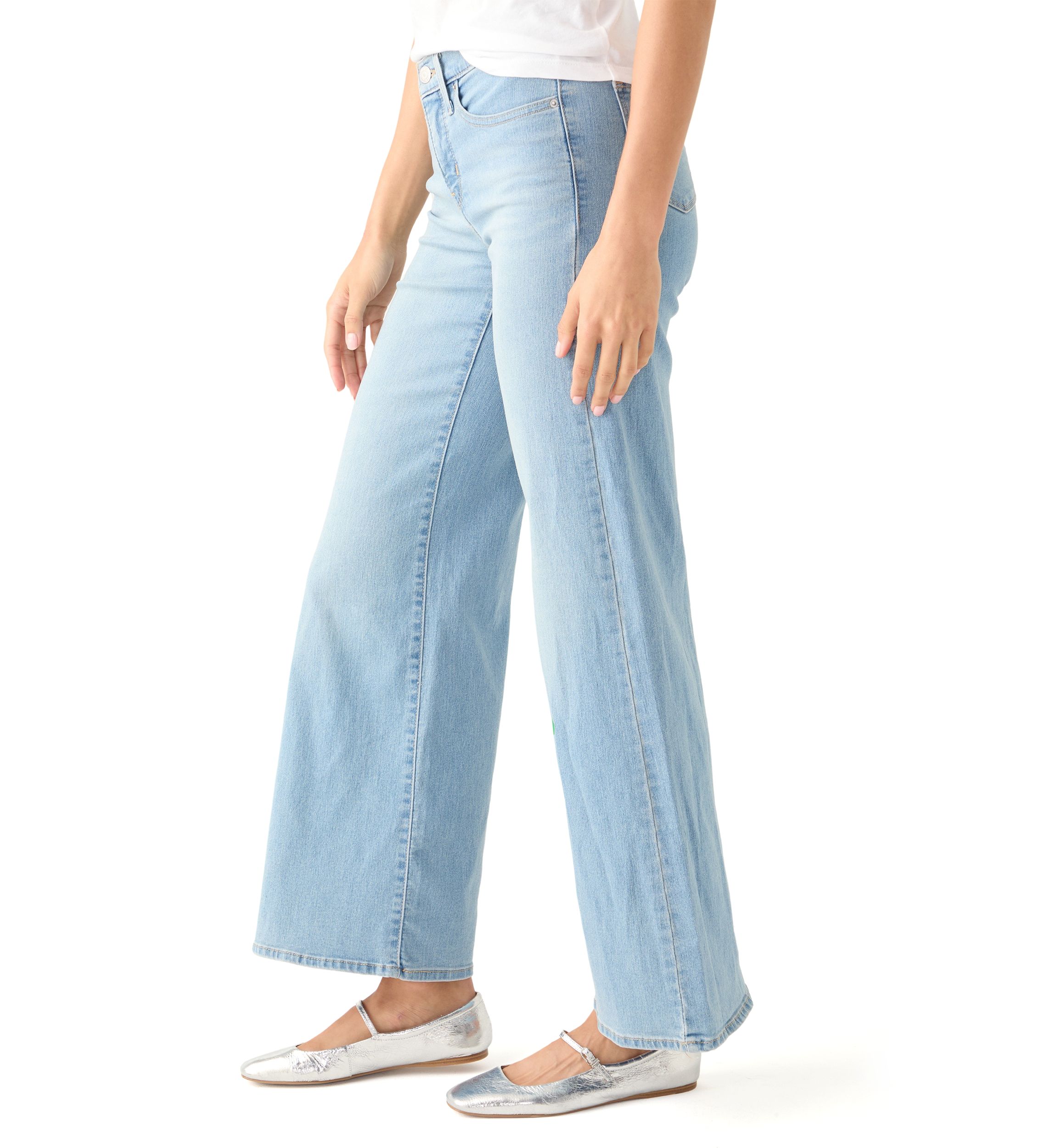 318 Shaping Wide Leg Jeans