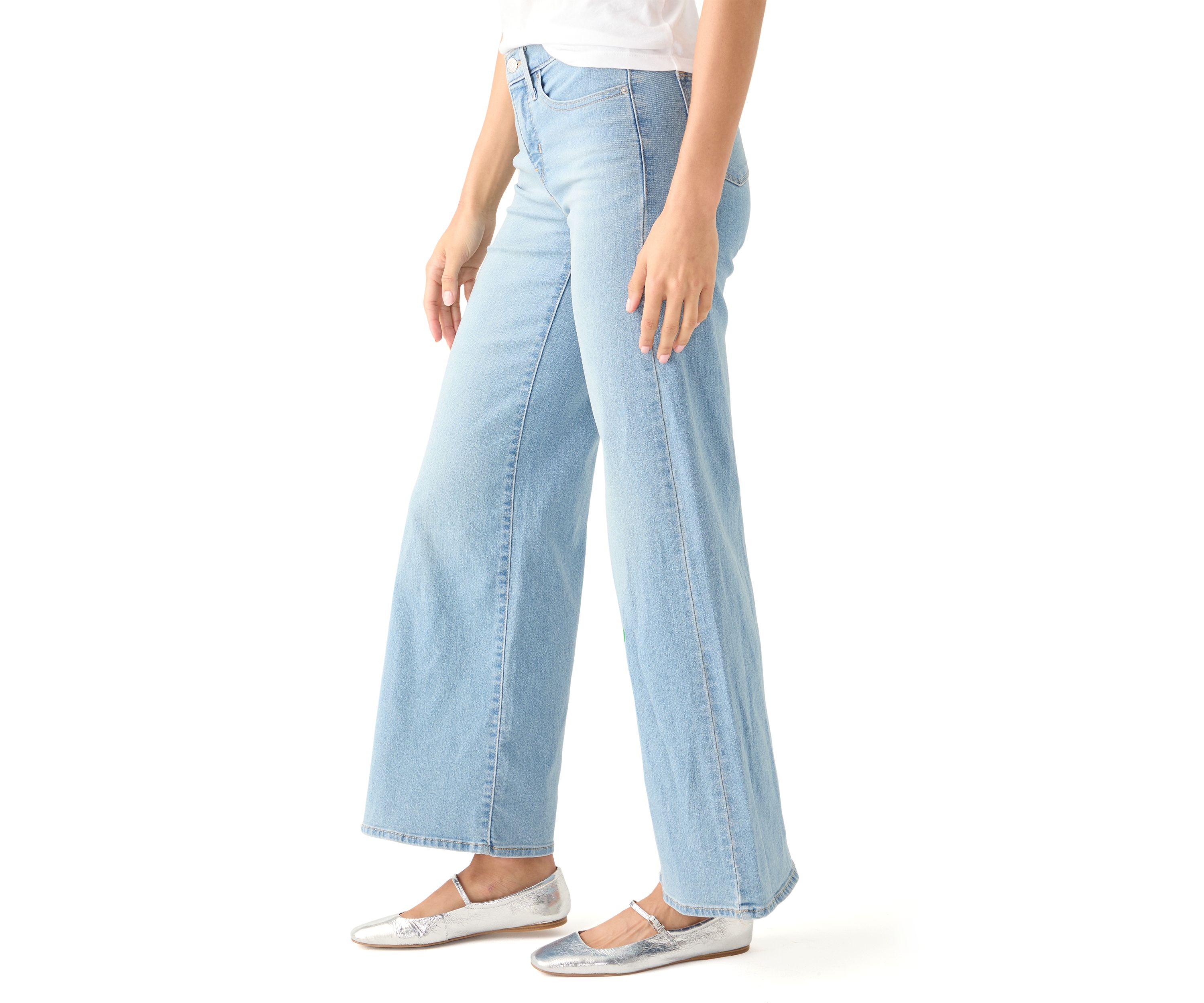 318 Shaping Wide Leg Jeans