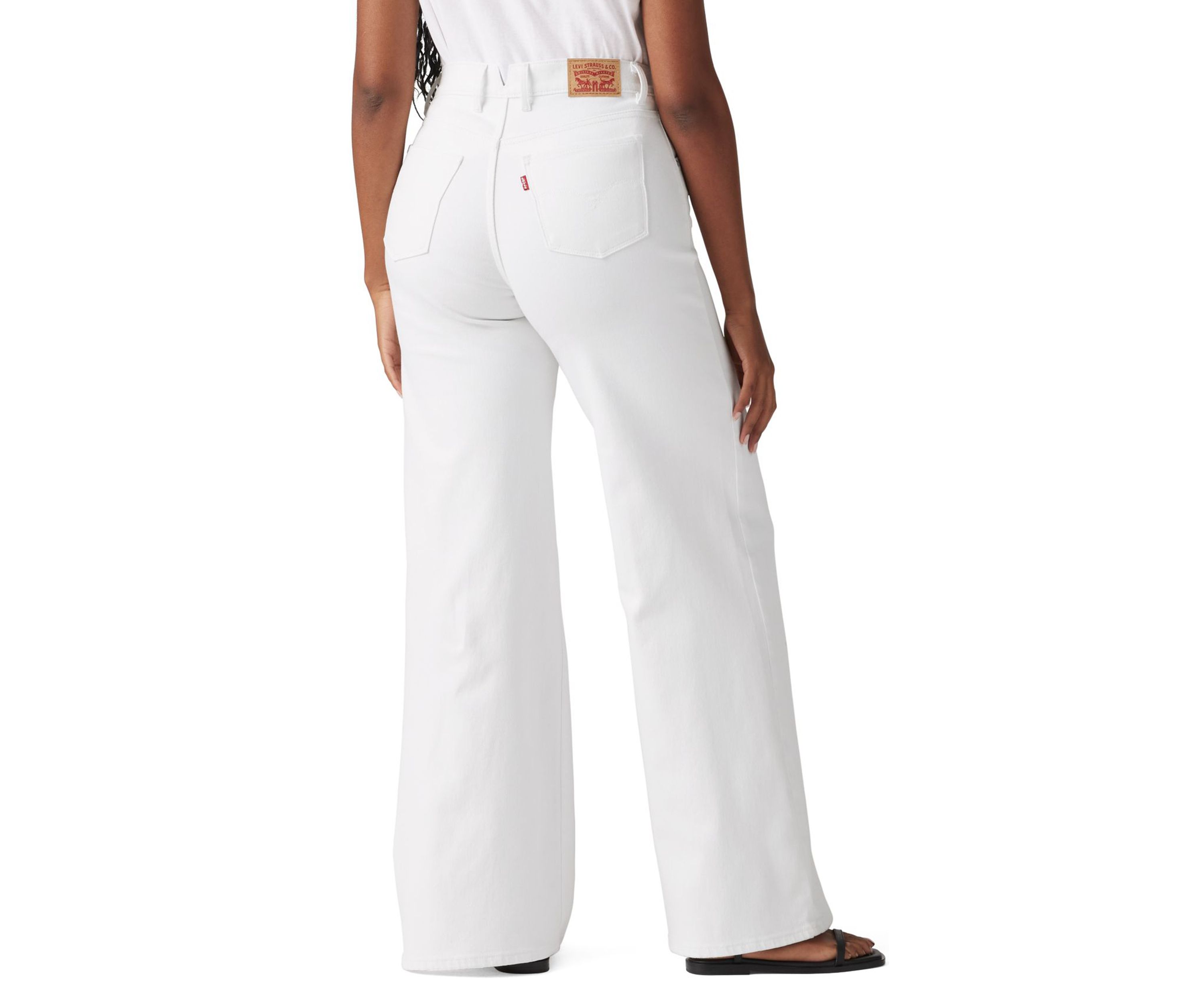 318 Styled Wide Leg Jeans 