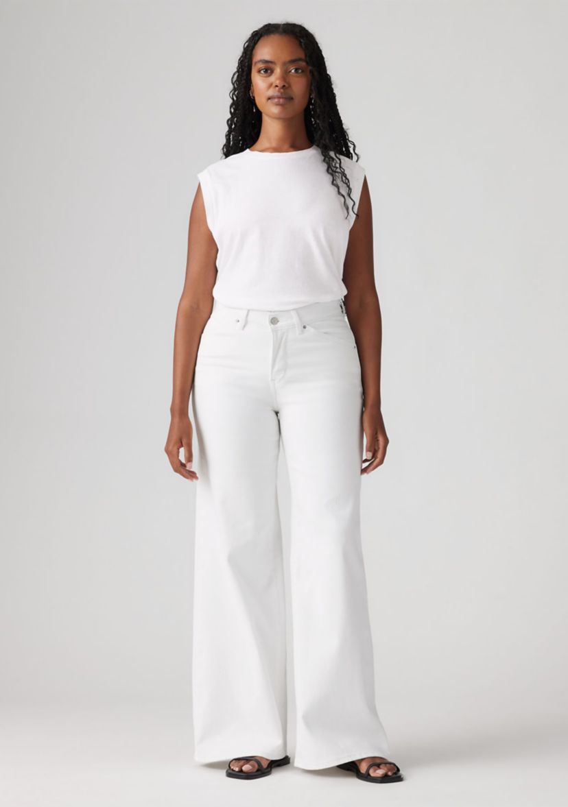 318 Styled Wide Leg Jeans 