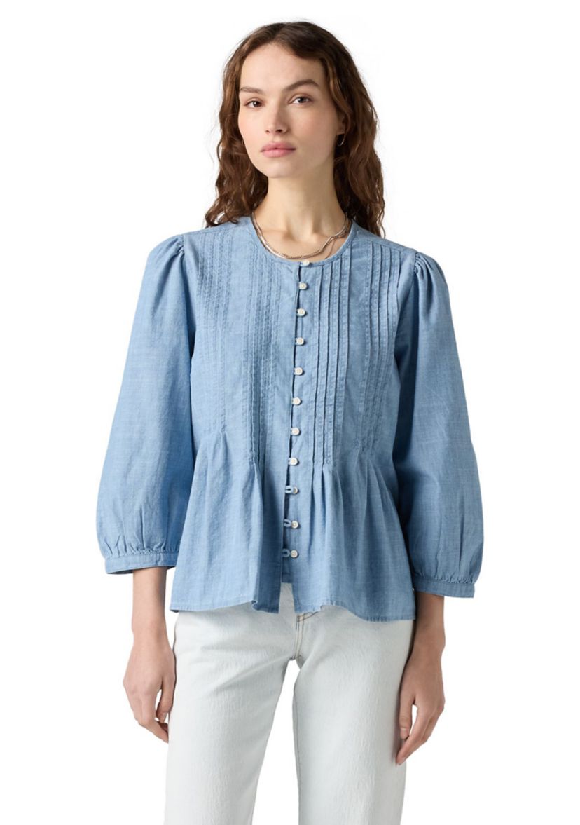 Womens Gina 3/4 Sleeve Blouse