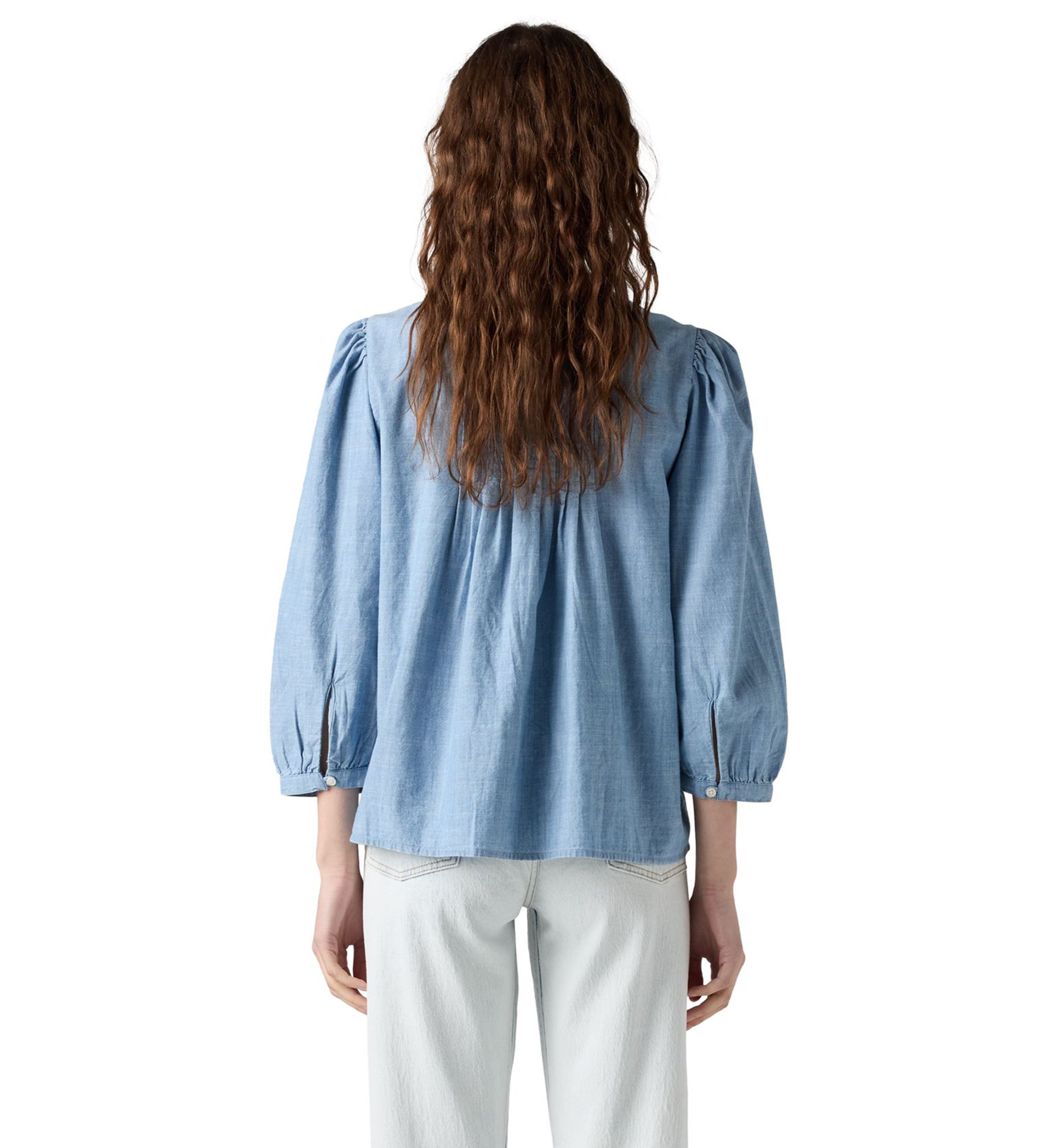 Womens Gina 3/4 Sleeve Blouse