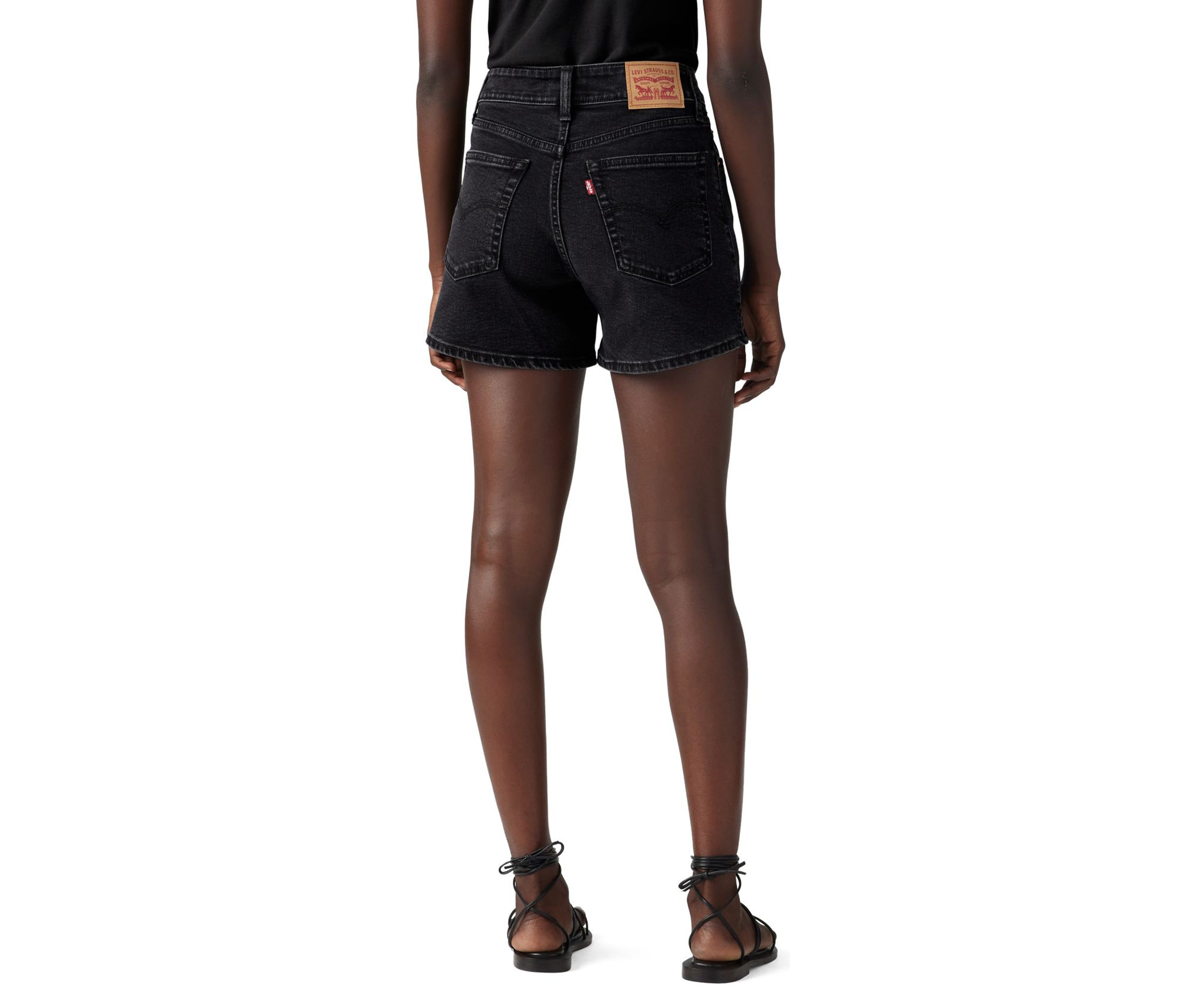 Denim A-Line Shorts