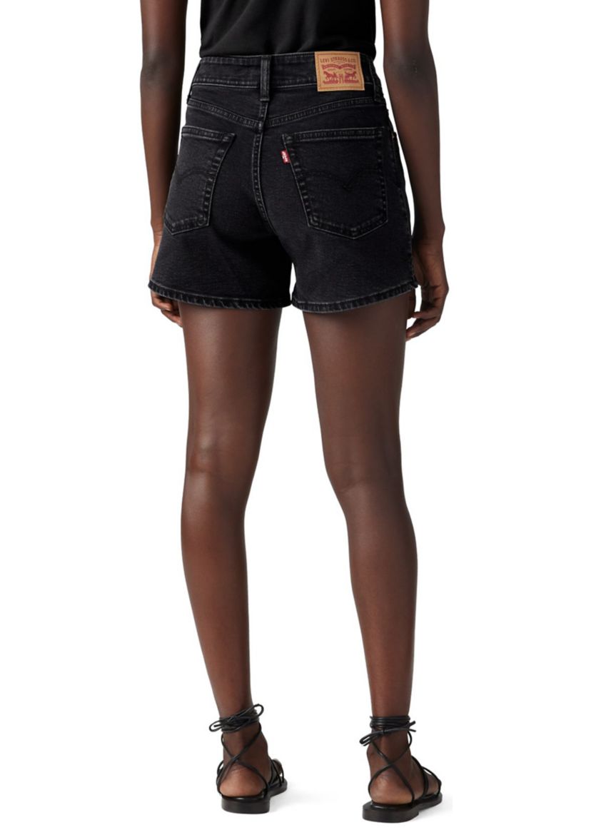 Denim A-Line Shorts