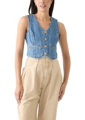 売れ筋商品|||リーバイス カットソー トップス レディース Women's Amore Denim Vest Cause And Levi's CAUSE & EFFECT Women's Amore Denim Vest, US Large