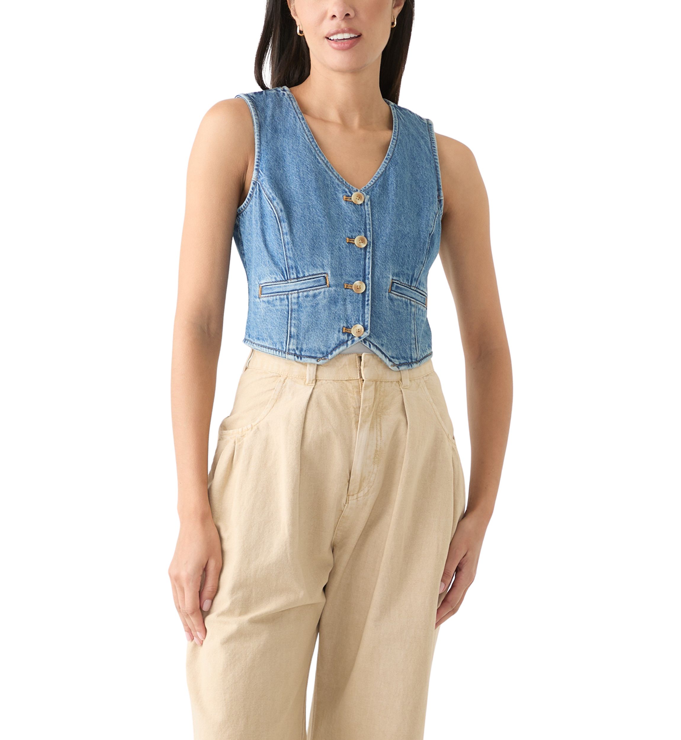 Amore Denim Vest