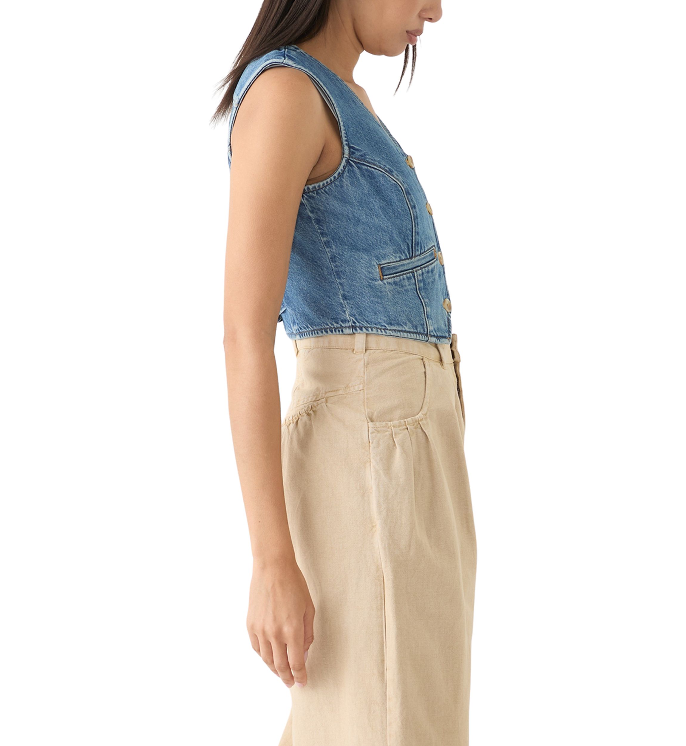 Amore Denim Vest