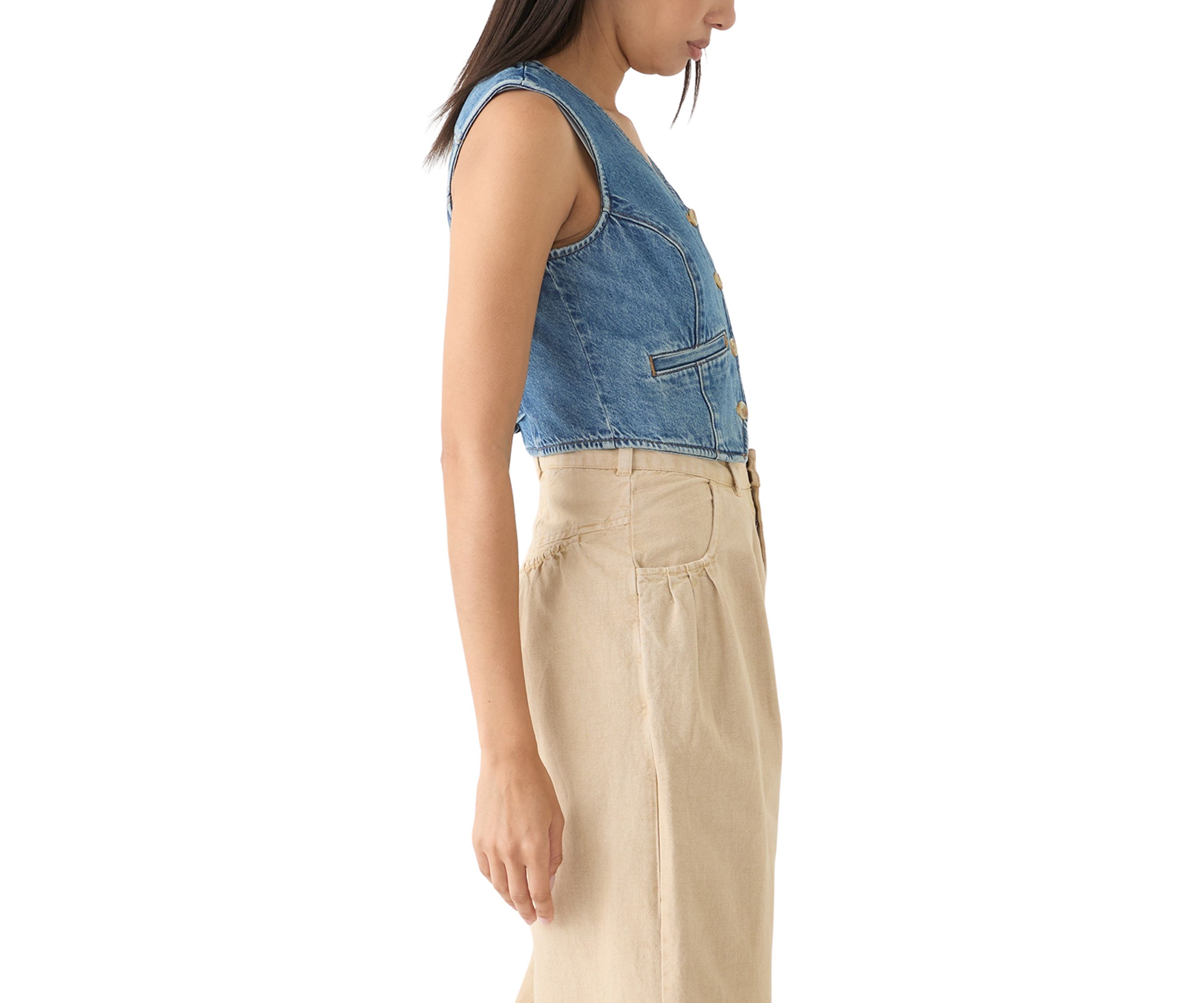Amore Denim Vest