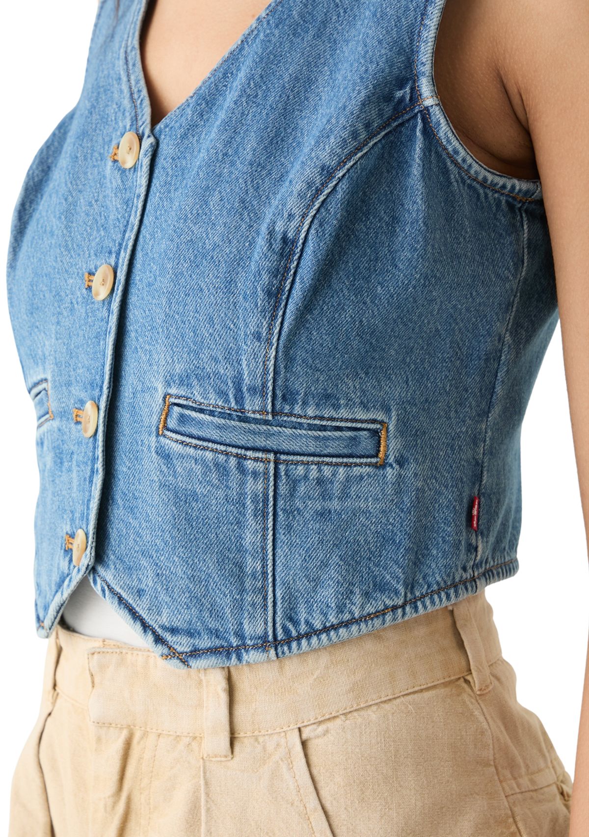 Amore Denim Vest