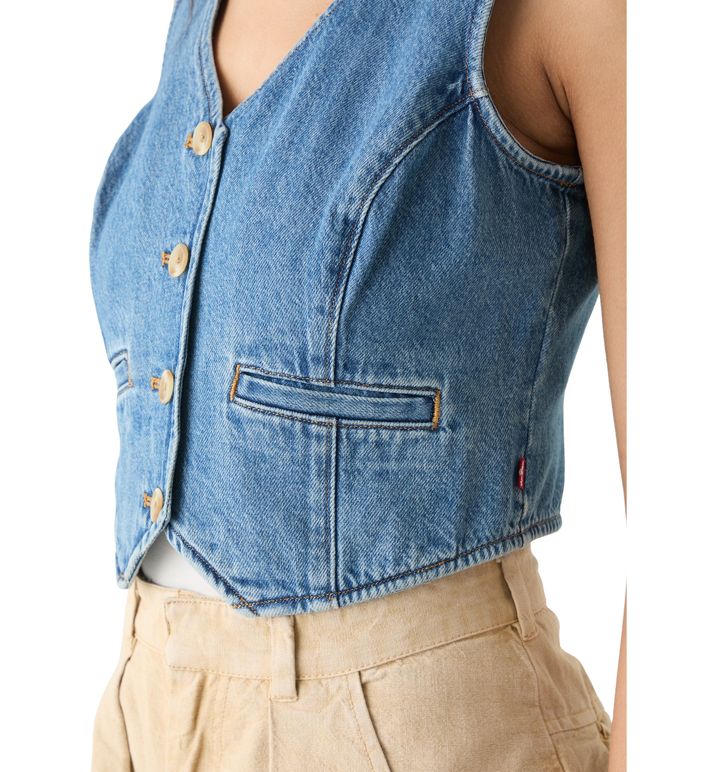 Amore Denim Vest