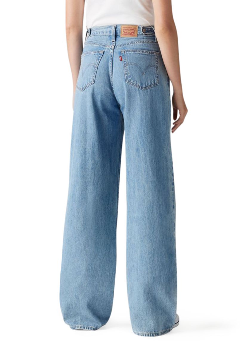 Cinched Baggy Jeans 