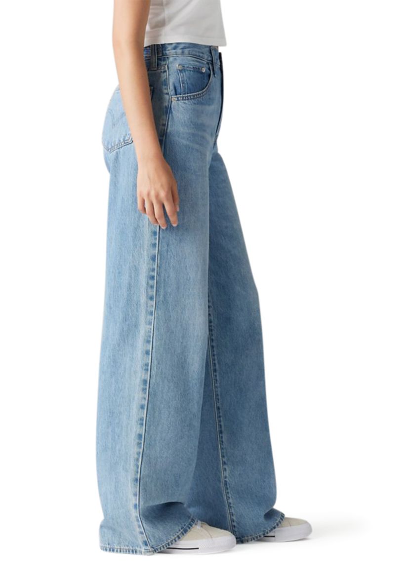 Cinched Baggy Jeans 