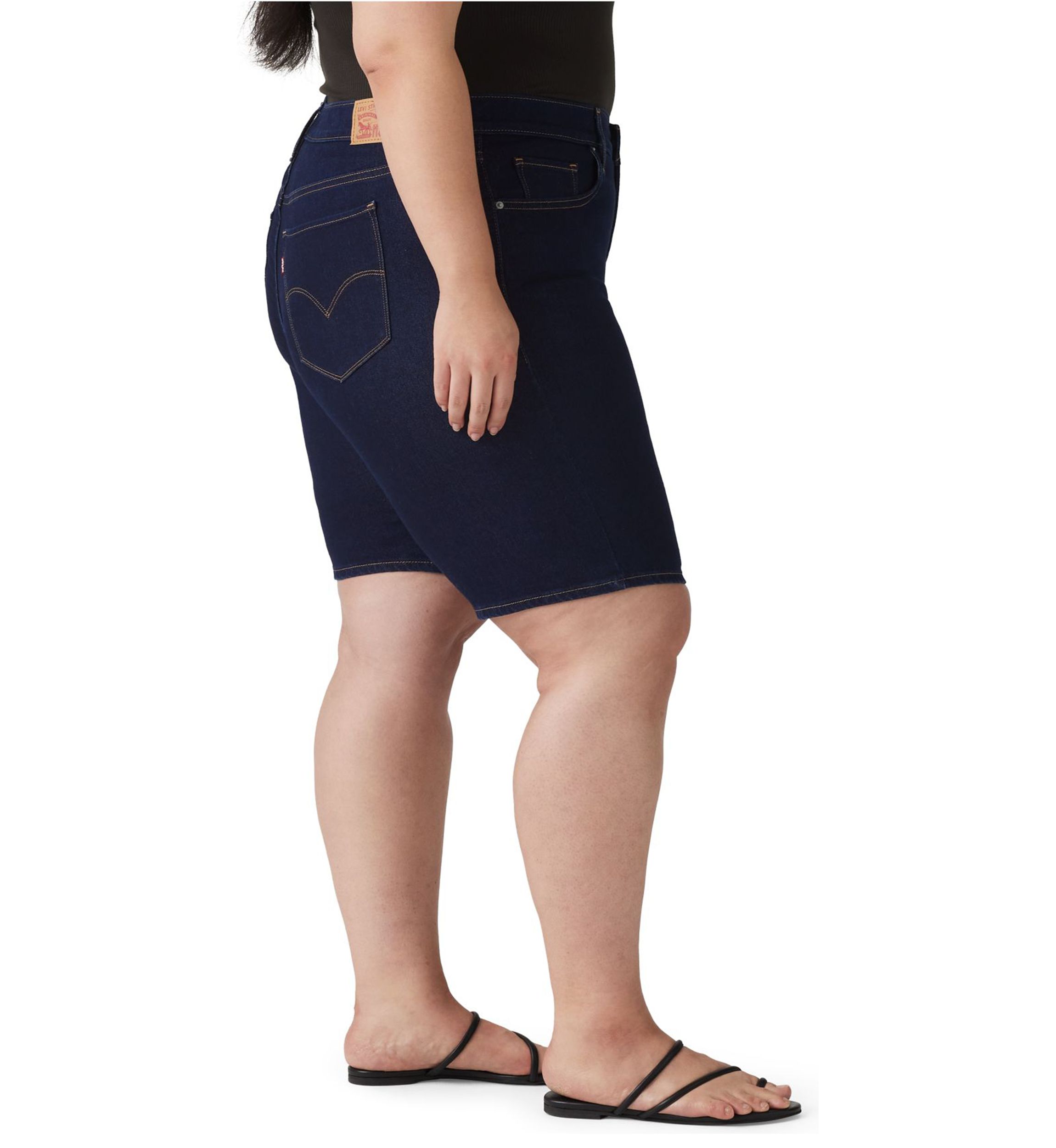 Plus Size Shaping Bermuda Shorts
