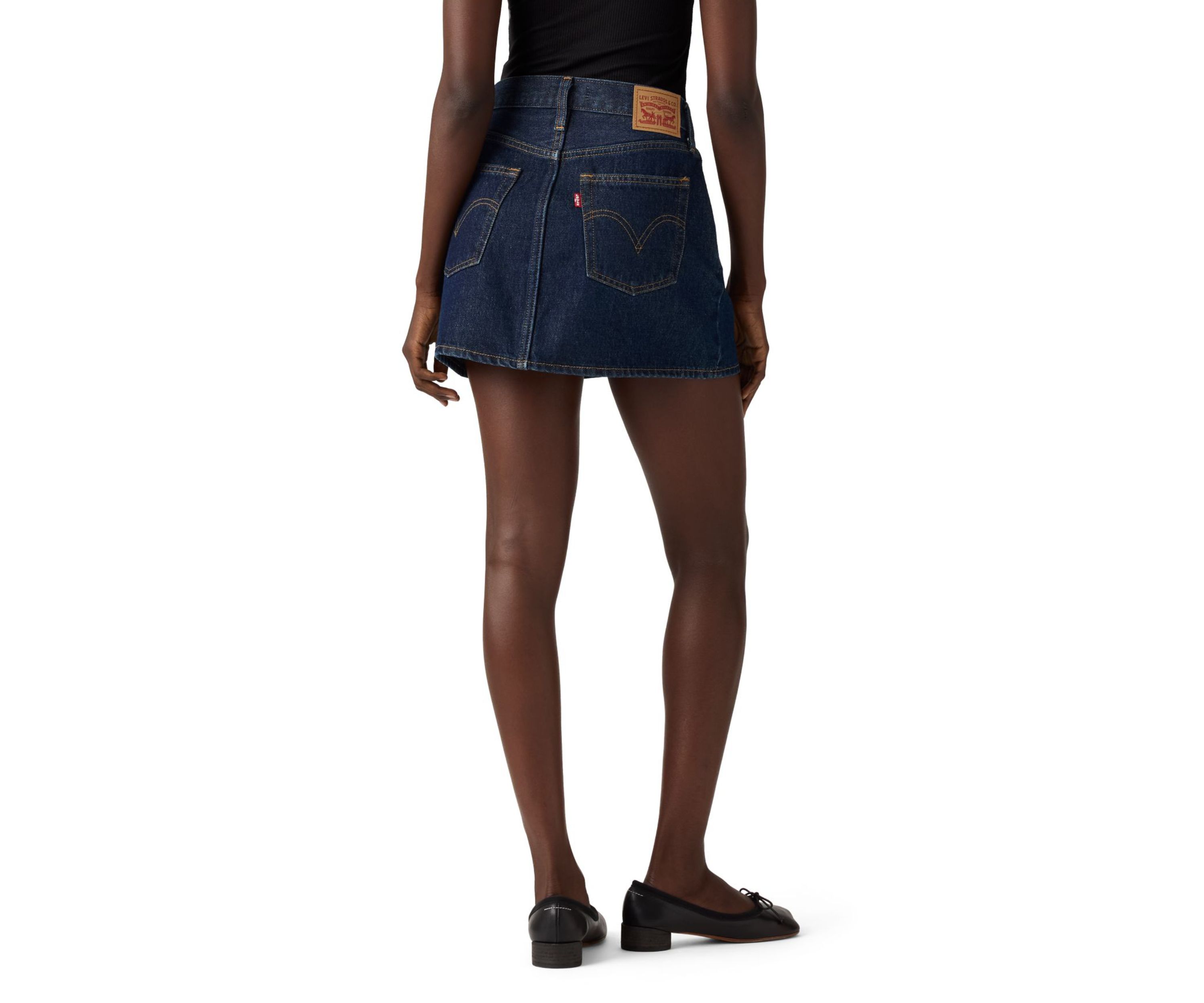 Pleated Mini Skirt