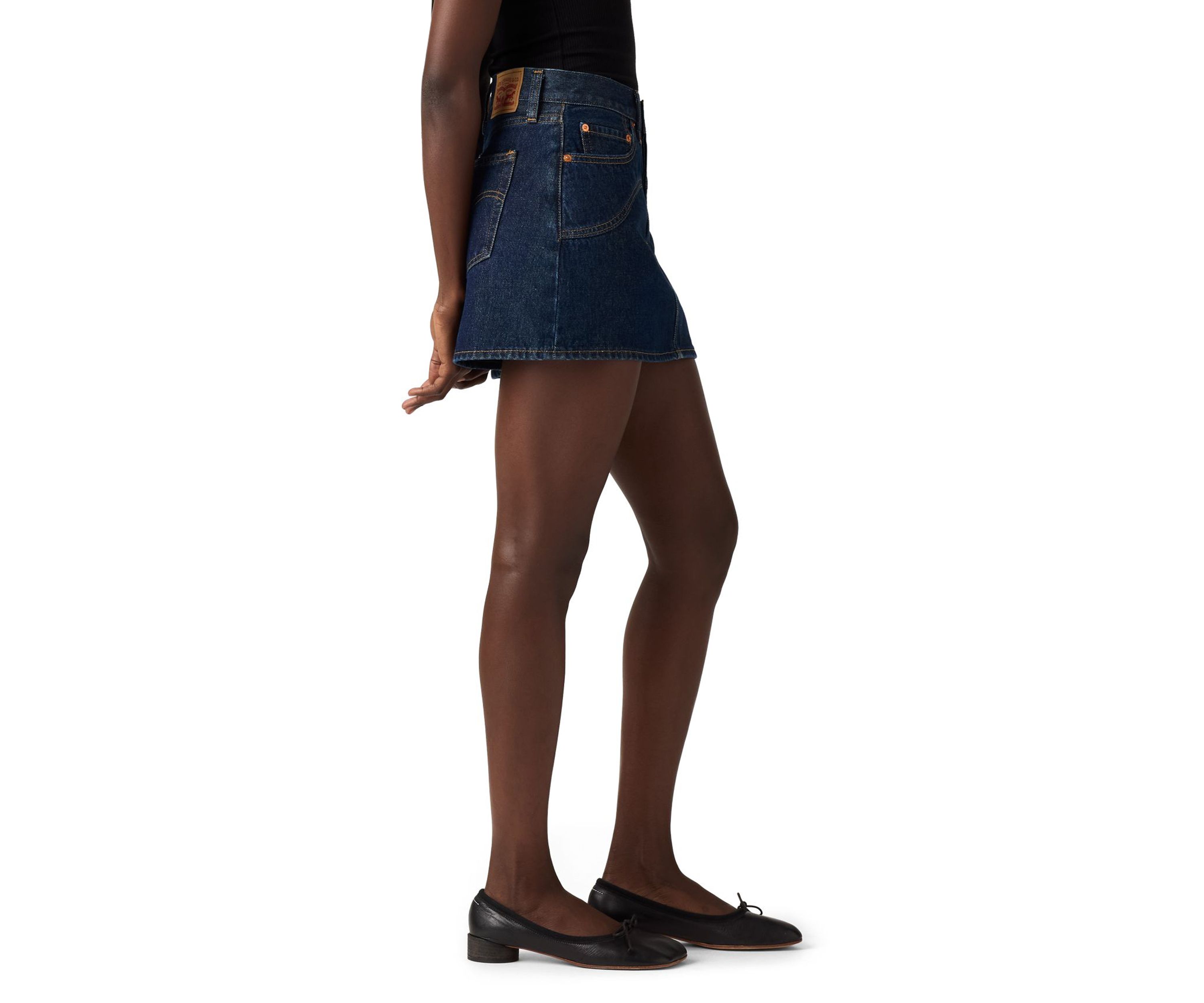 Pleated Mini Skirt