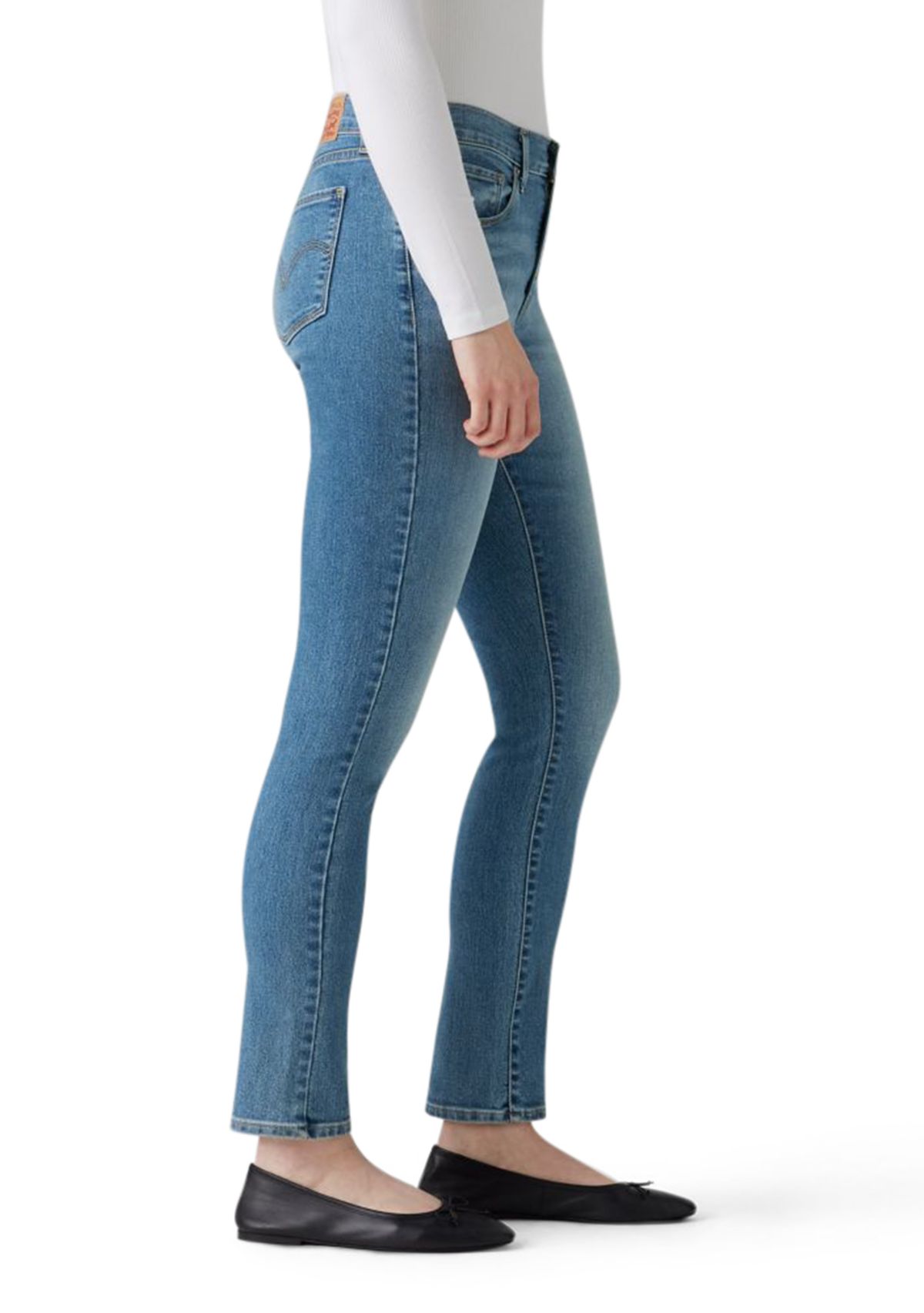 Classic Mid Rise Skinny Jeans