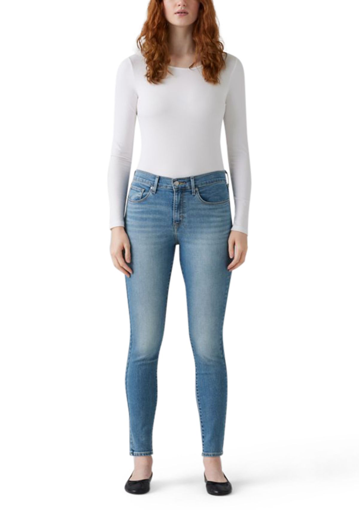 Classic Mid Rise Skinny Jeans