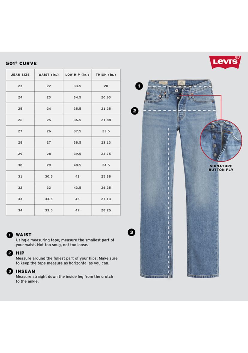 501 Curve Jeans